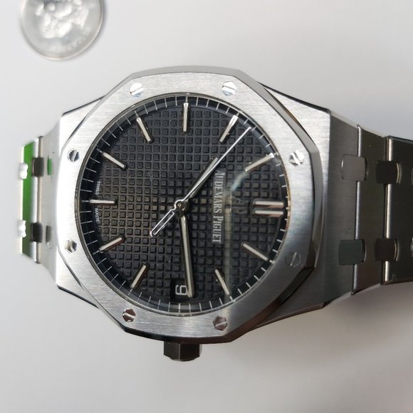 Audemars Piguet Royal Oak 41mm 15500 Basel 2019 SS/SS Black - Picture 5 of 17
